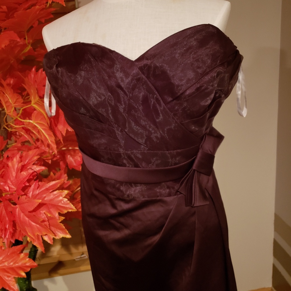 DAVID'S BRIDAL MAD OF HONOR DRESS